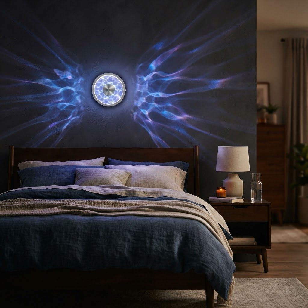 LED Water Ripple Wall Light